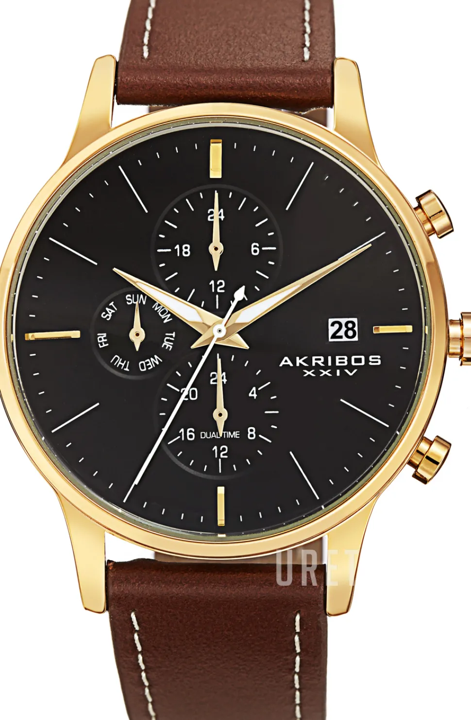 Multi-Function Svart/Läder Ø41 mm