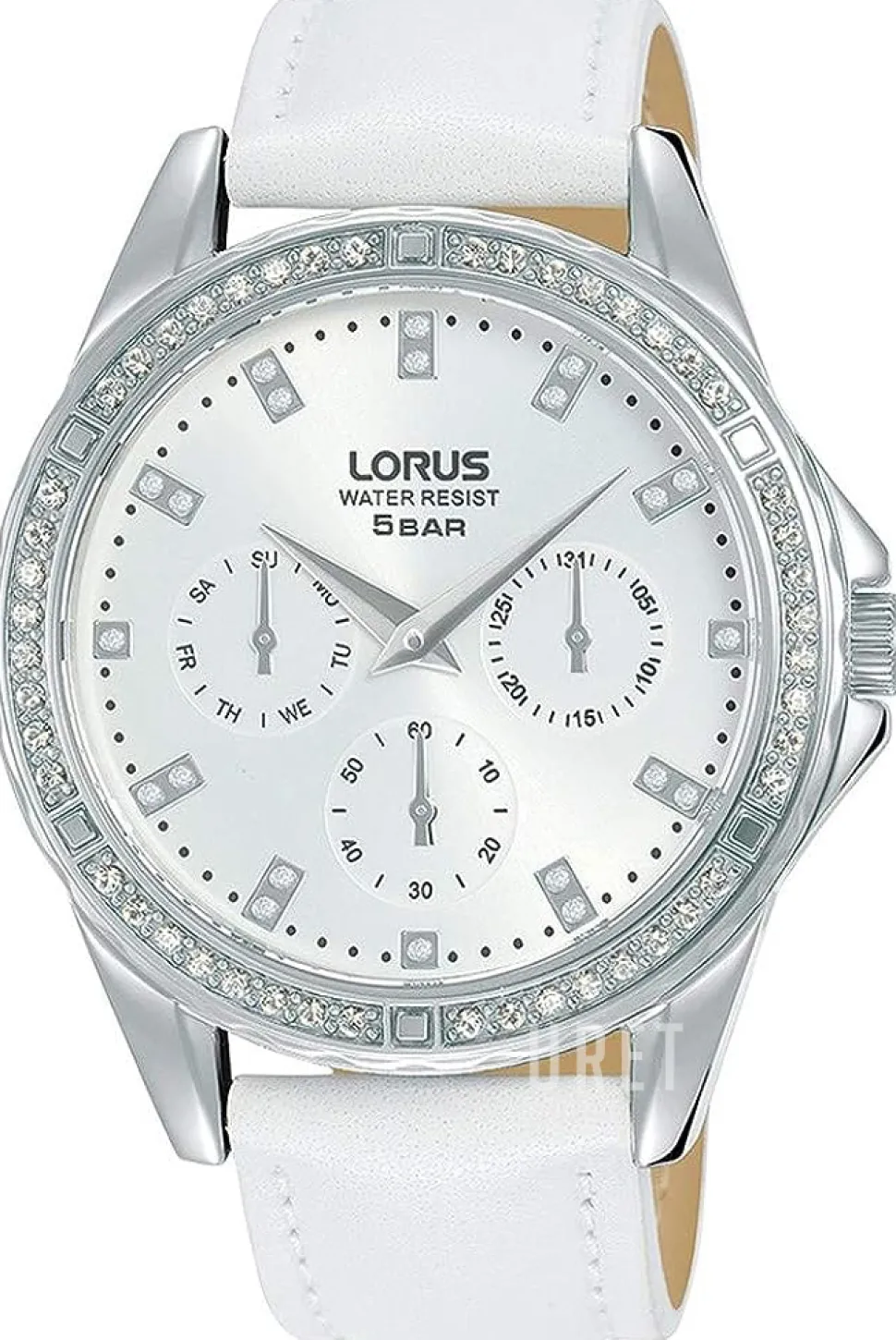 Multifunction Vit/Läder Ø38 mm