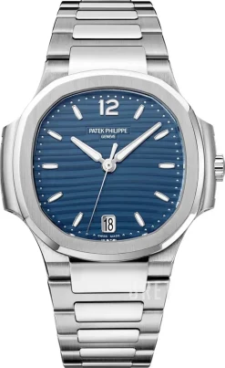 Nautilus Blå/Stål Ø35.2 mm