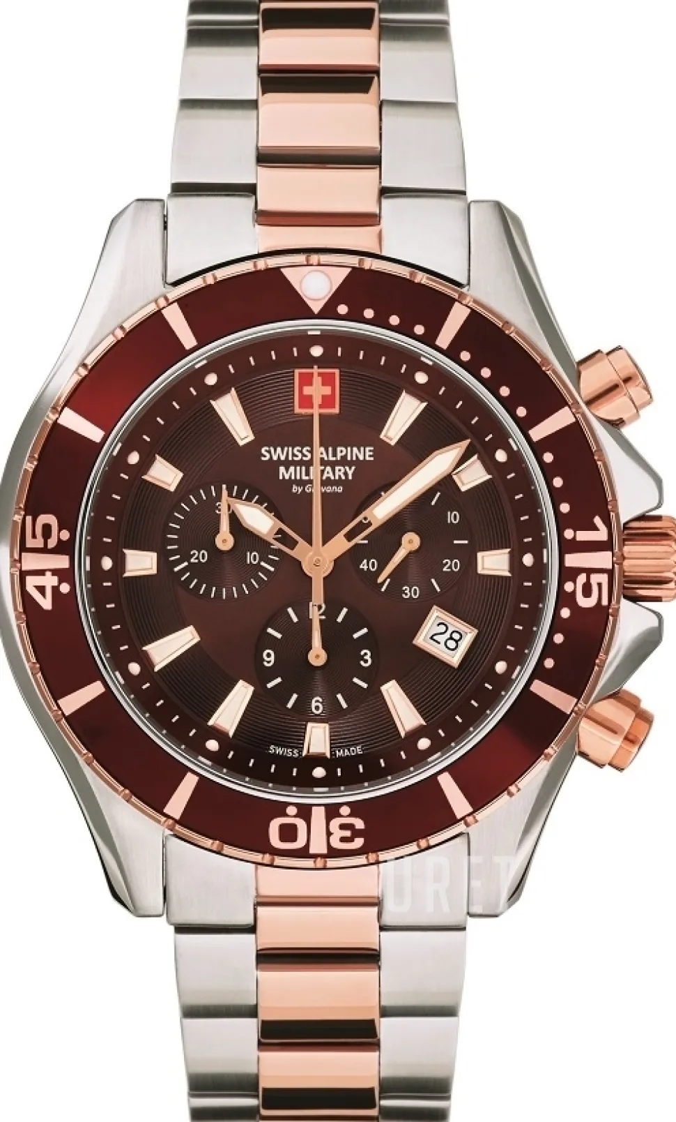 Nautilus Brun/Stål Ø46 mm