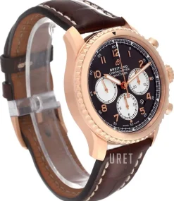 Navitimer 08 Bronsfärgad/Läder Ø43 mm