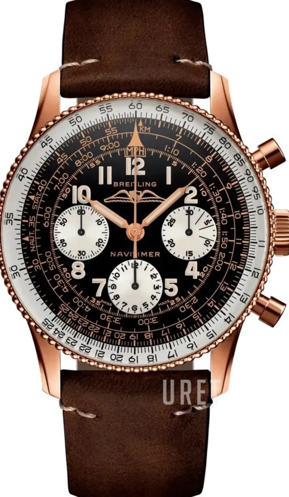 Navitimer 1959 Edition Svart/Läder Ø43 mm