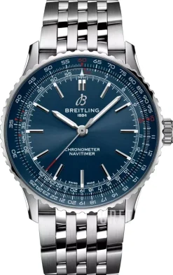 Navitimer Automatic 41 Blå/Stål Ø41 mm