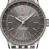 Navitimer Automatic 36 Grå/Stål Ø36 mm