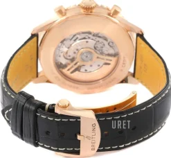 Navitimer B01 Chronograph 46 Silverfärgad/Läder Ø46 mm