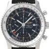 Navitimer World Svart/Läder Ø46 mm