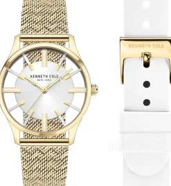 New York Silverfärgad/Gulguldtonat stål Ø35 mm