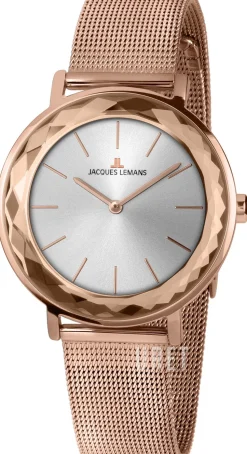 Nice Silverfärgad/Roséguldstonat stål Ø37 mm