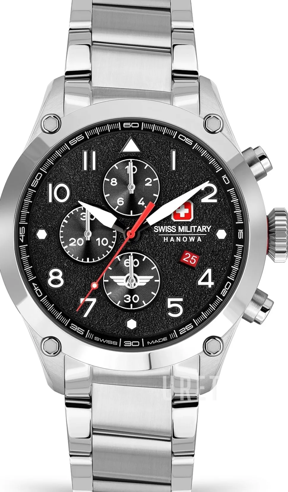 Nightflighter Svart/Stål Ø44 mm