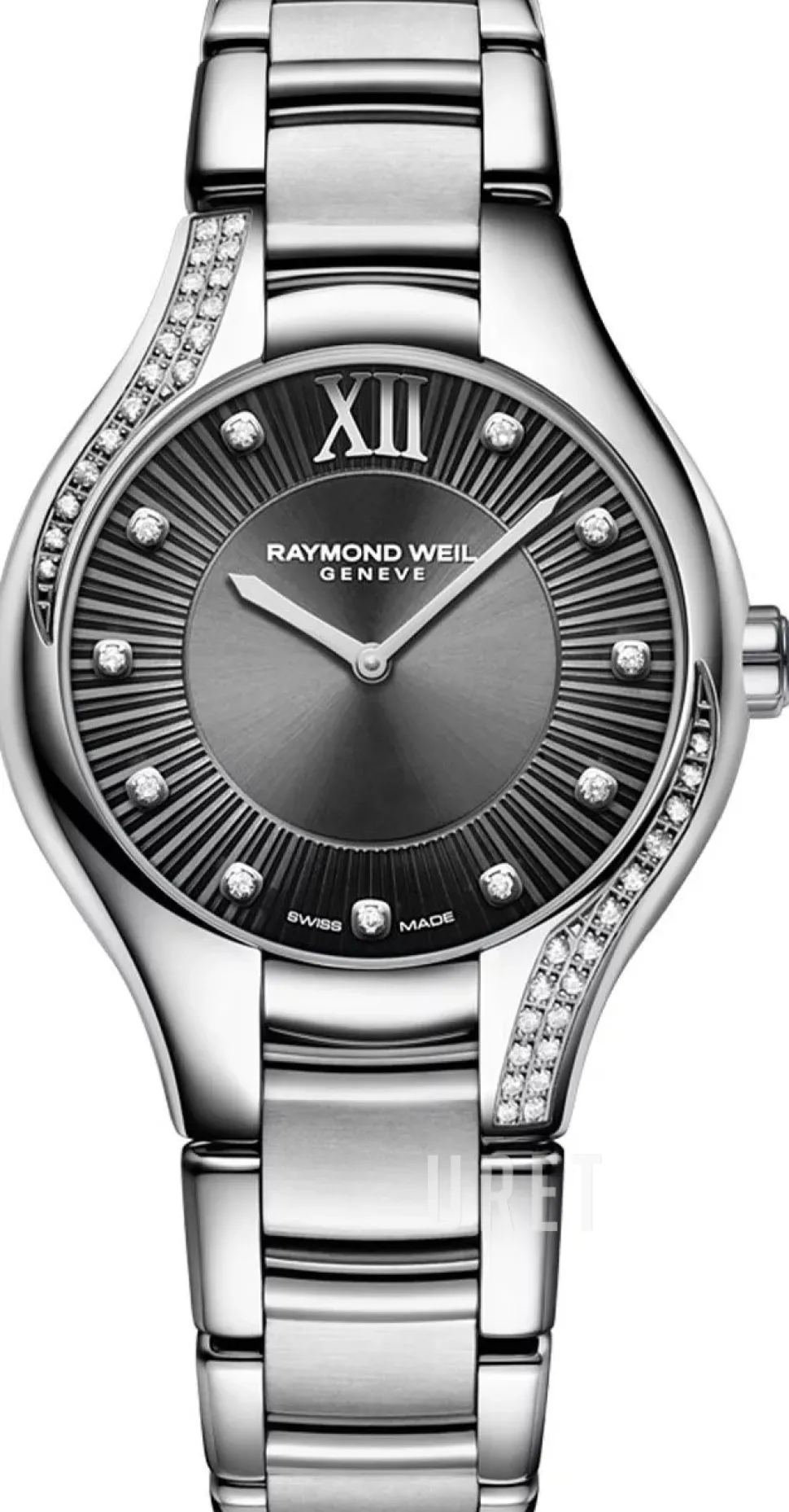 Noemia Grå/Stål Ø32 mm