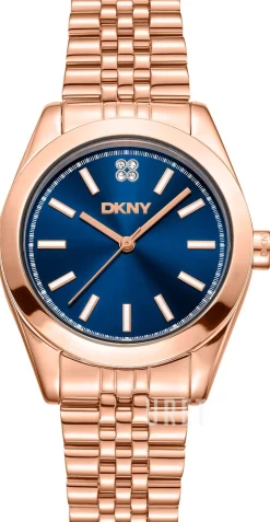 Nolita Midi Blå/Roséguldstonat stål Ø32 mm