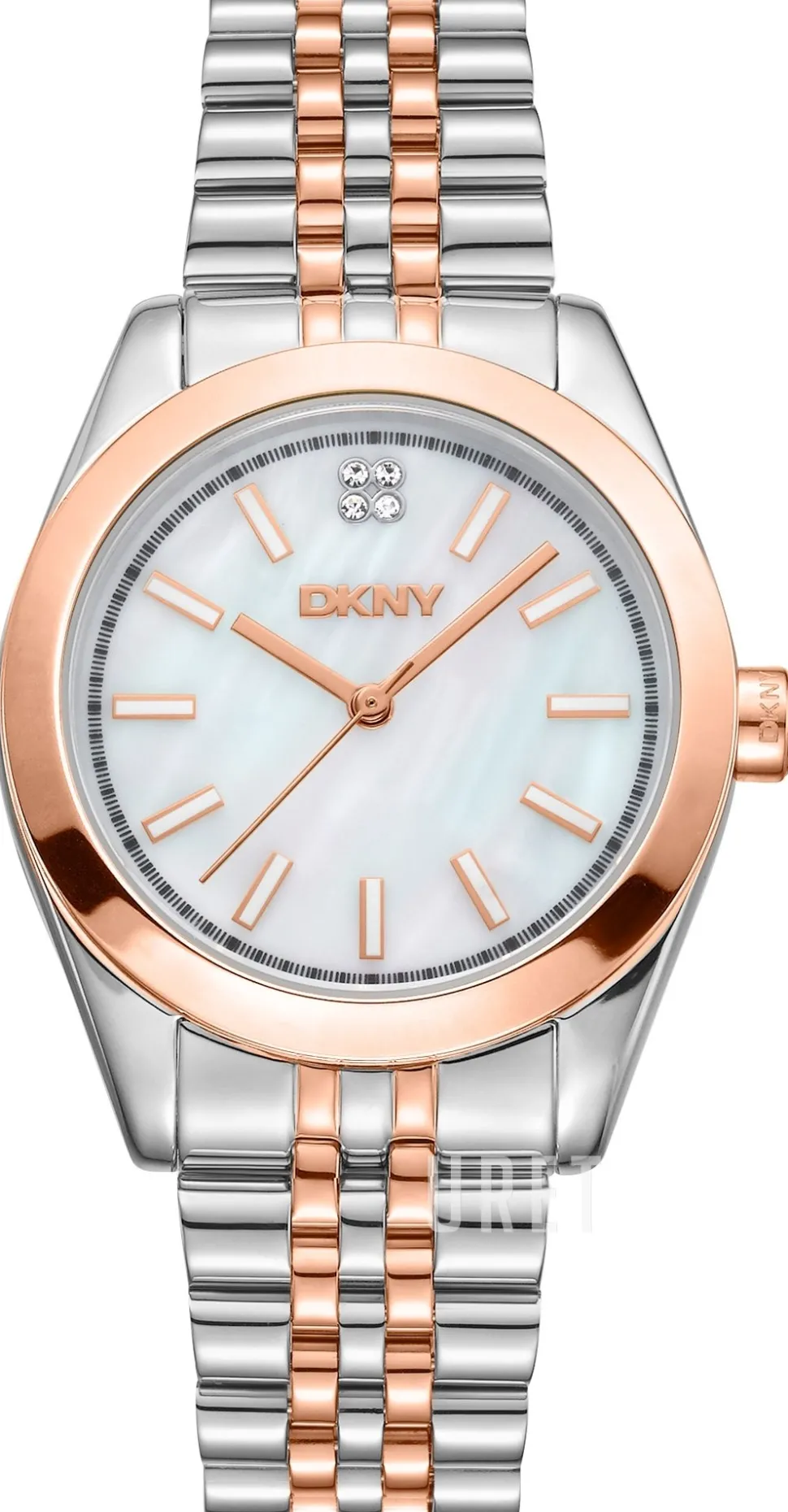 Nolita Midi Vit/Roséguldstonat stål Ø32 mm