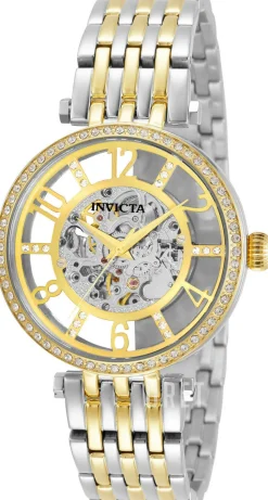 Objet D Art Skelettskuren/Gulguldtonat stål Ø37 mm