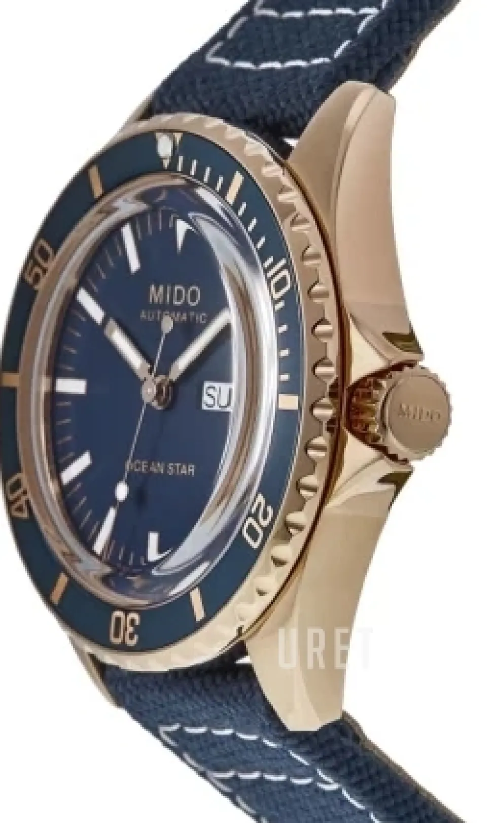 Ocean Star Blå/Läder Ø40.5 mm