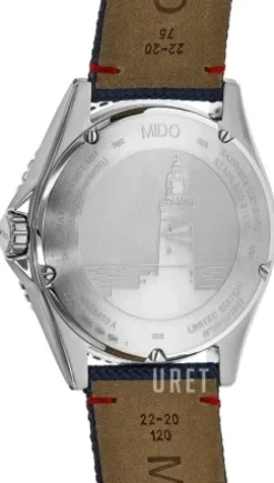 Ocean Star Blå/Läder Ø42.5 mm