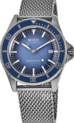 Ocean Star Blå/Stål Ø40.5 mm