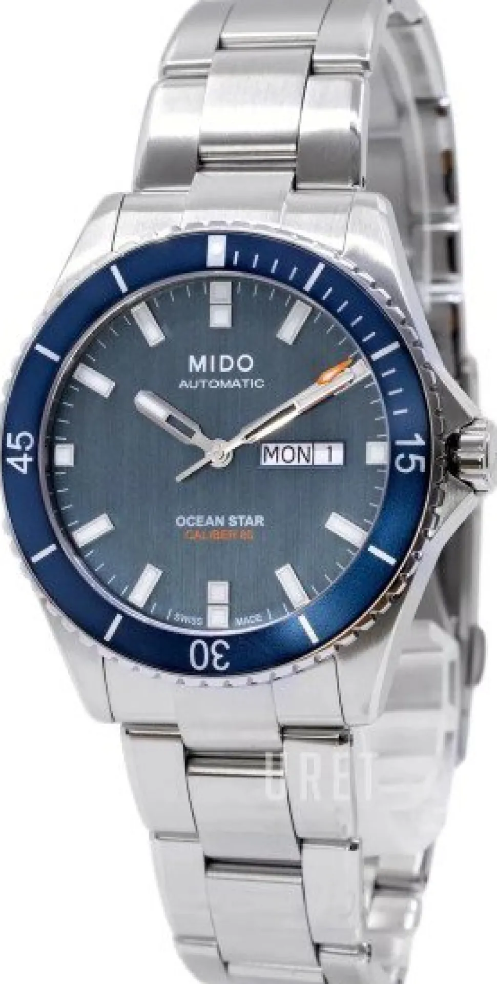 Ocean Star Blå/Stål Ø42 mm