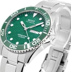 Ocean Star Grön/Stål Ø42.5 mm