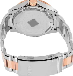 Ocean Star Svart/Roséguldstonat stål Ø44 mm