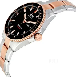 Ocean Star Svart/Roséguldstonat stål Ø42.5 mm