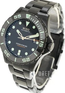 Ocean Star Svart/Stål Ø43.5 mm