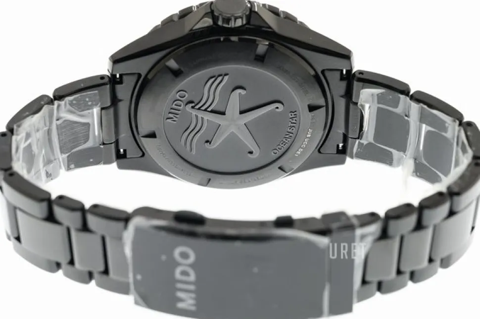 Ocean Star Svart/Stål Ø43.5 mm