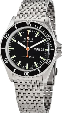 Ocean Star Svart/Stål Ø40.5 mm