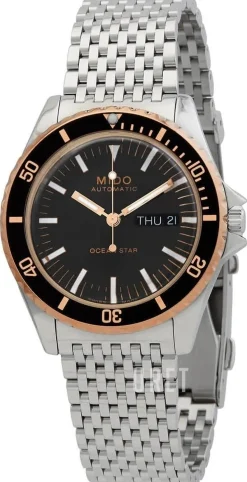 Ocean Star Svart/Stål Ø40.5 mm