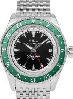 Ocean Star Svart/Textil Ø40.5 mm