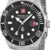 Offshore Diver Svart/Stål Ø44 mm