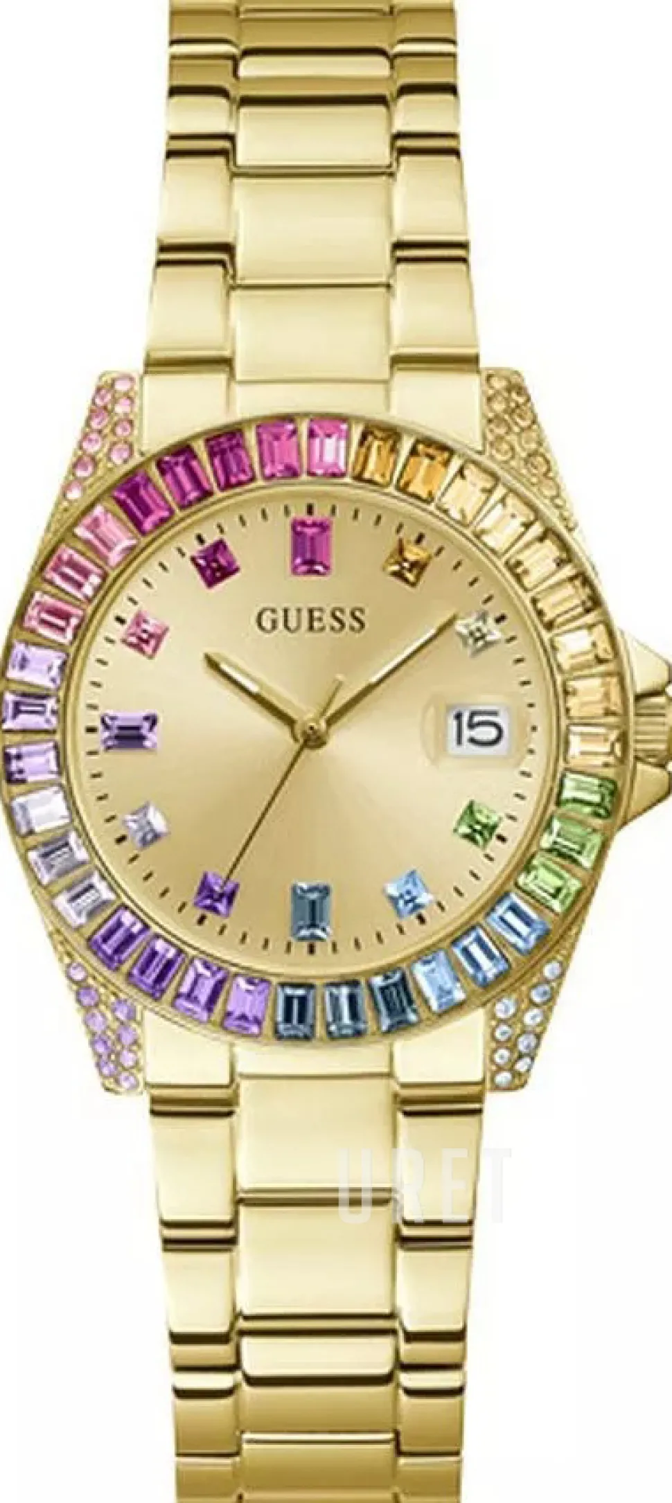 Opaline Guld/Gulguldtonat stål Ø34 mm