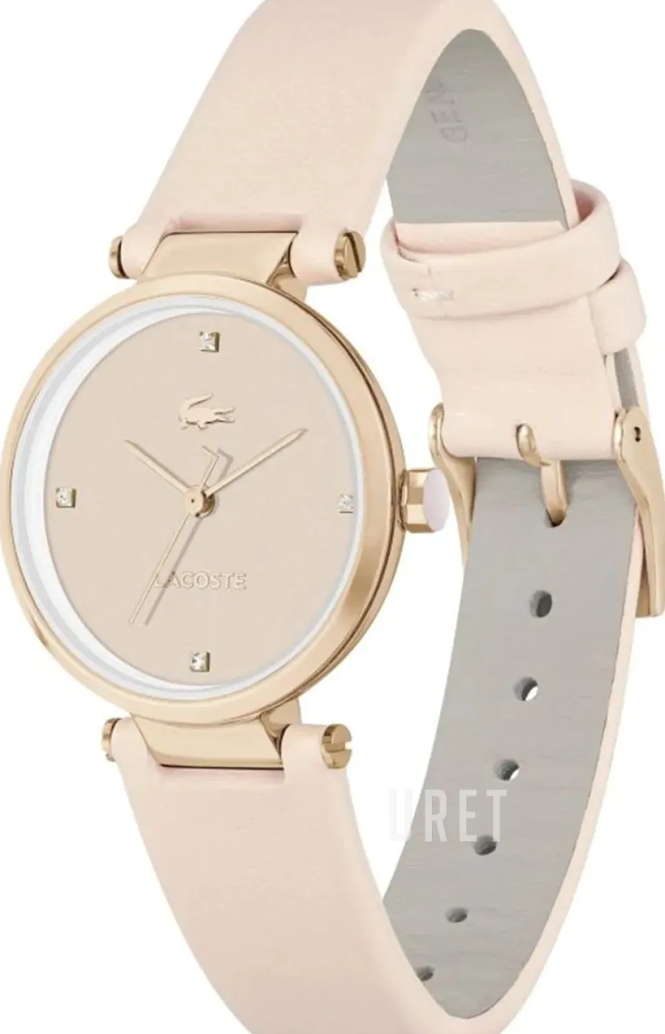 Orba Rosa/Läder Ø30 mm