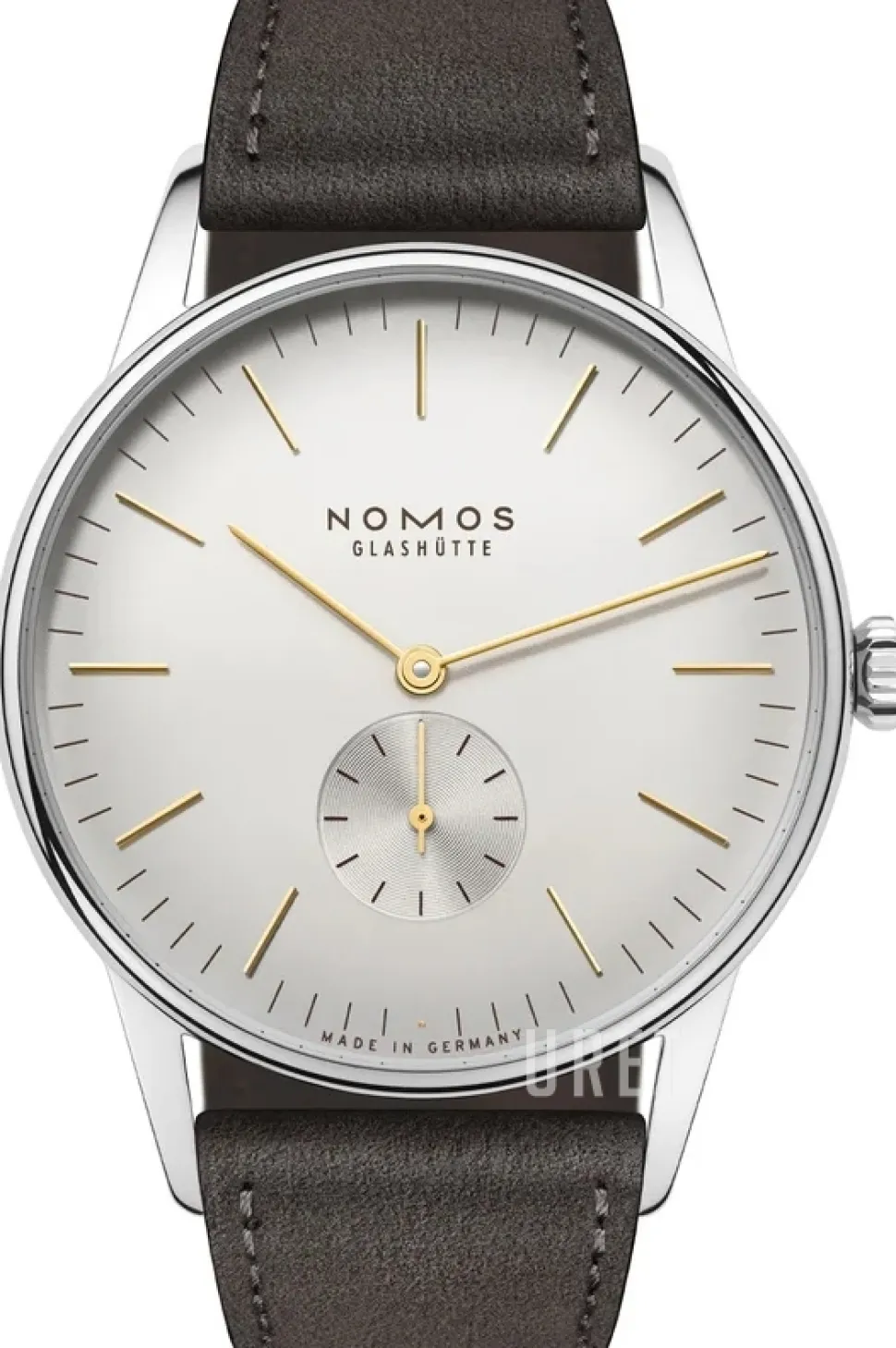 Orion Silverfärgad/Läder Ø38 mm