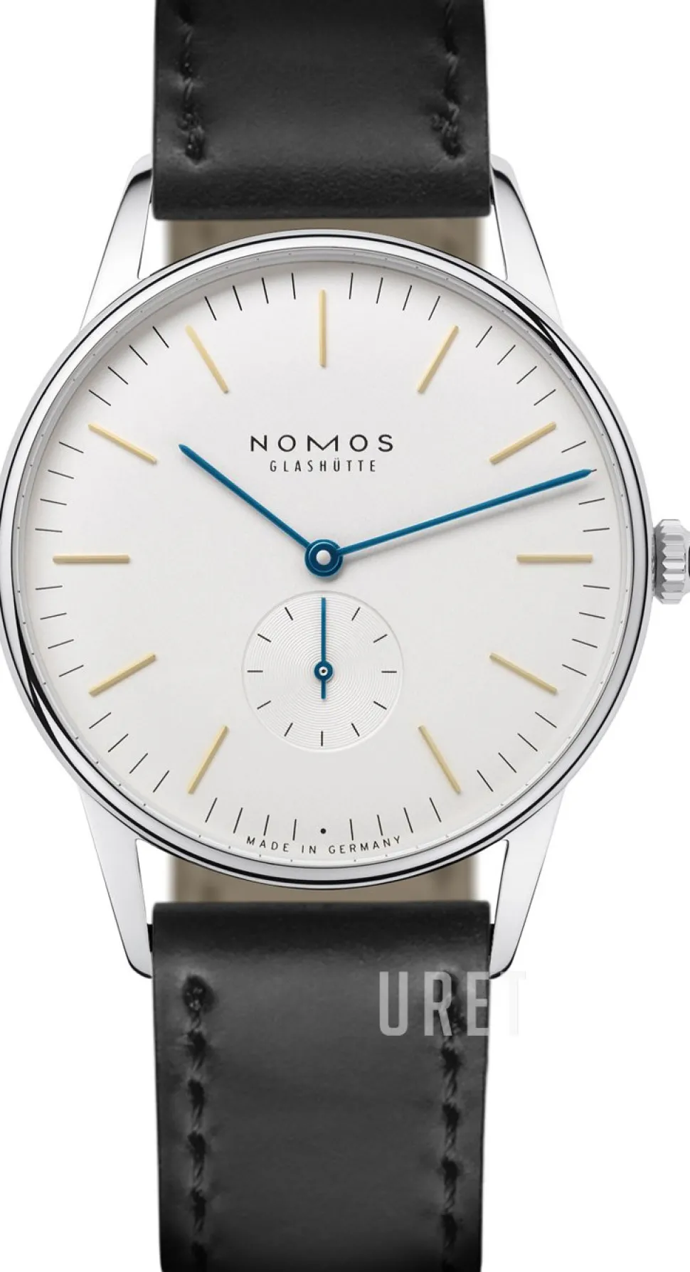 Orion Silverfärgad/Läder Ø38 mm