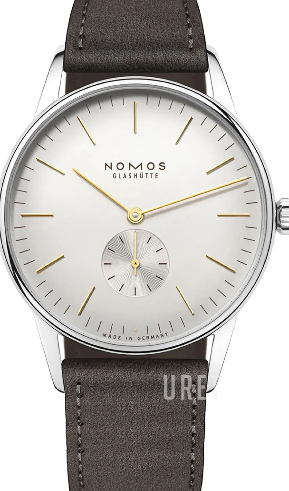 Orion Silverfärgad/Läder Ø38 mm