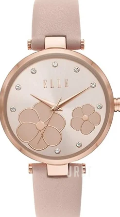 Orsay Roséguldstonad/Läder Ø32 mm