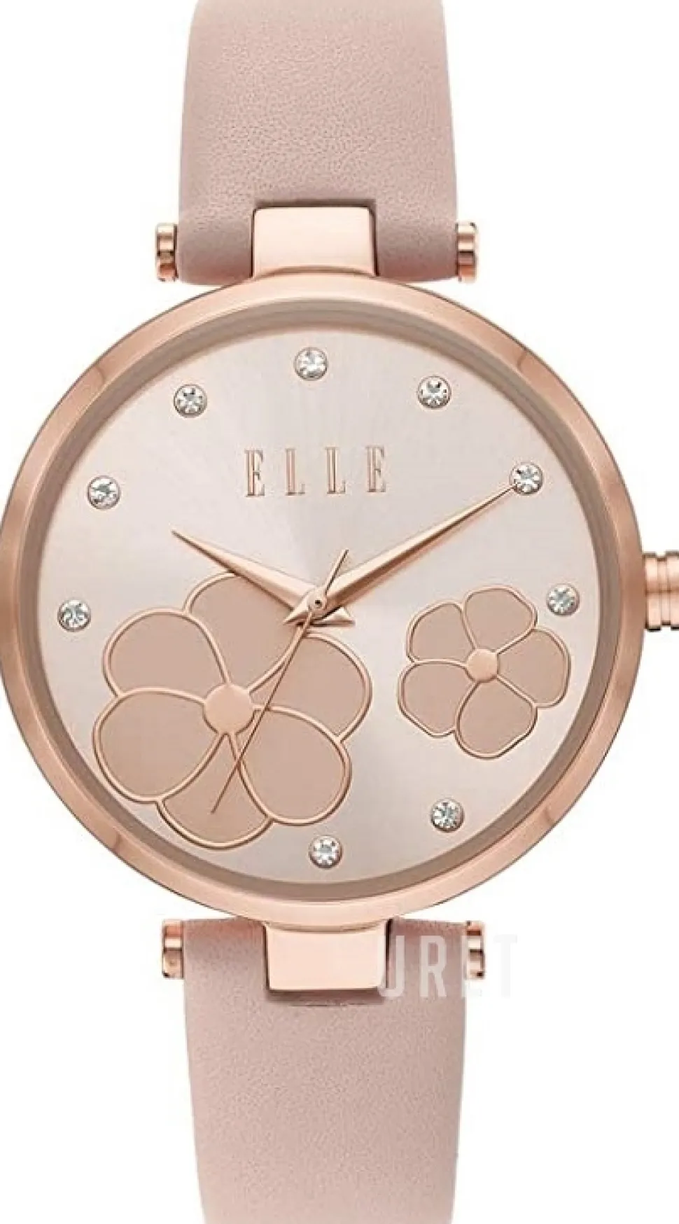 Orsay Roséguldstonad/Läder Ø32 mm