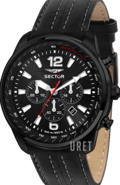 Oversize Svart/Läder Ø48 mm