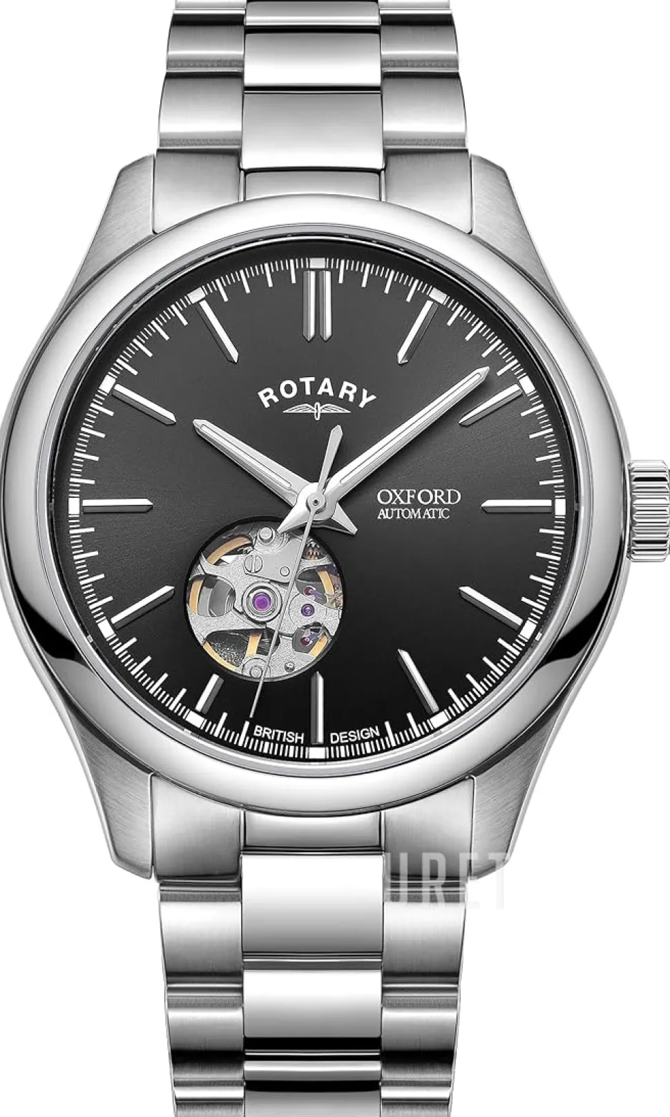 Oxford Svart/Stål Ø40 mm