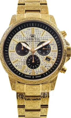 Palais Royale Guldtonad/Gulguldtonat stål Ø43 mm