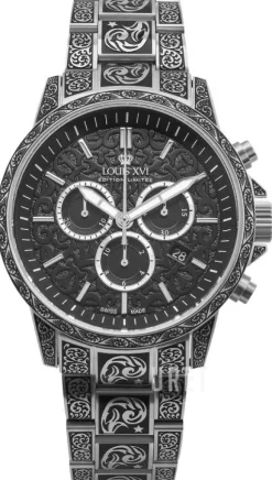 Palais Royale Svart/Stål Ø43 mm