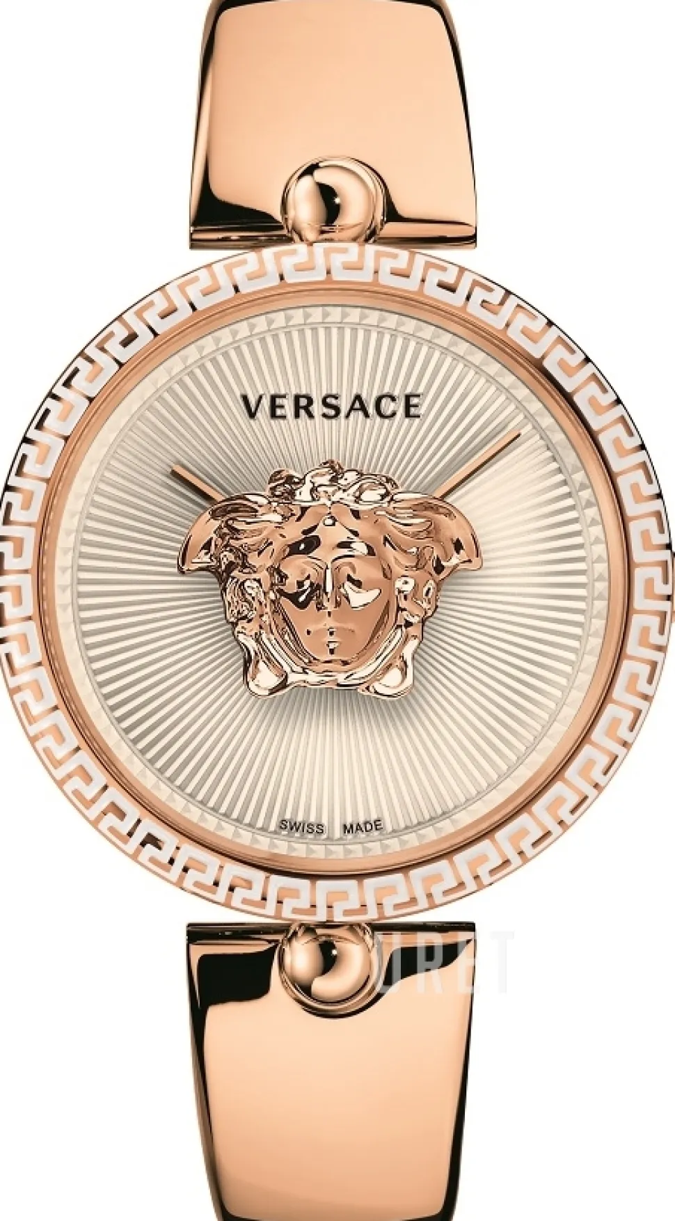 Palazzo Empire Silverfärgad/Roséguldstonat stål Ø39 mm