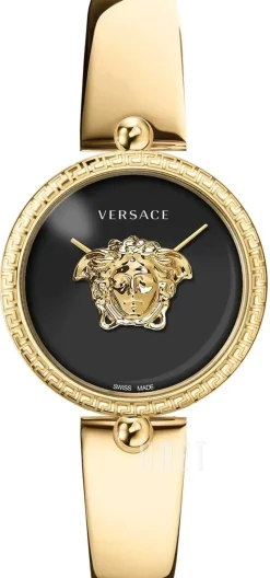 Palazzo Svart/Guldtonat stål Ø39 mm