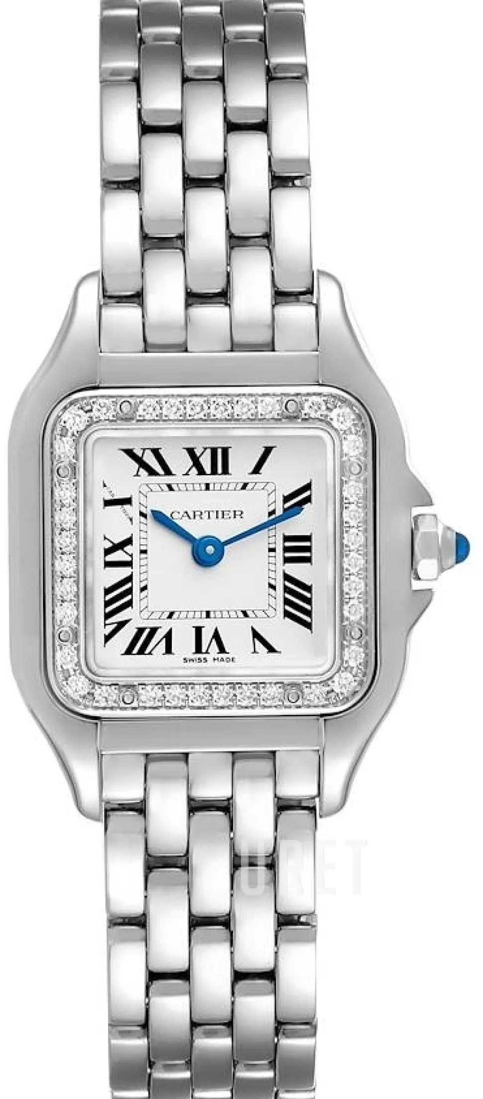 Panthere De Silverfärgad/Stål