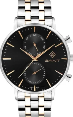 Park Hill Svart/Gulguldtonat stål Ø44 mm