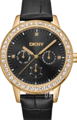 Parsons Multi Glitz Svart/Läder Ø40 mm