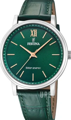 Petite Grön/Läder Ø41 mm