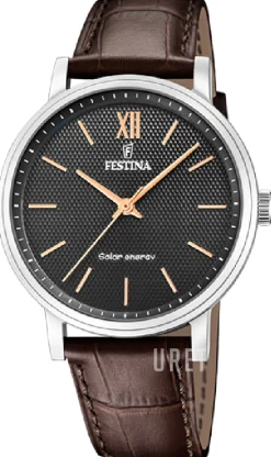 Petite Svart/Läder Ø41 mm