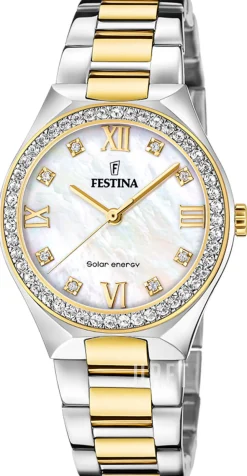 Petite Vit/Gulguldtonat stål Ø35 mm