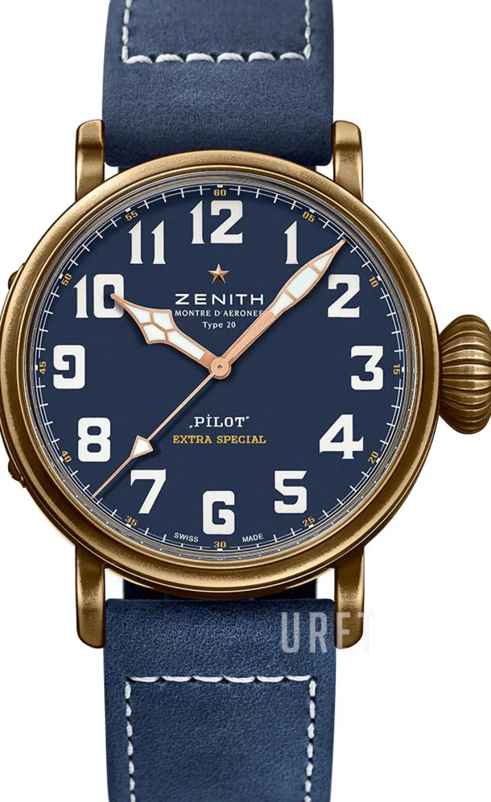 Pilot Blå/Gummi Ø45 mm